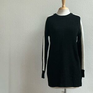 Sanctuary Black Knit  Speedway Sweater Dress